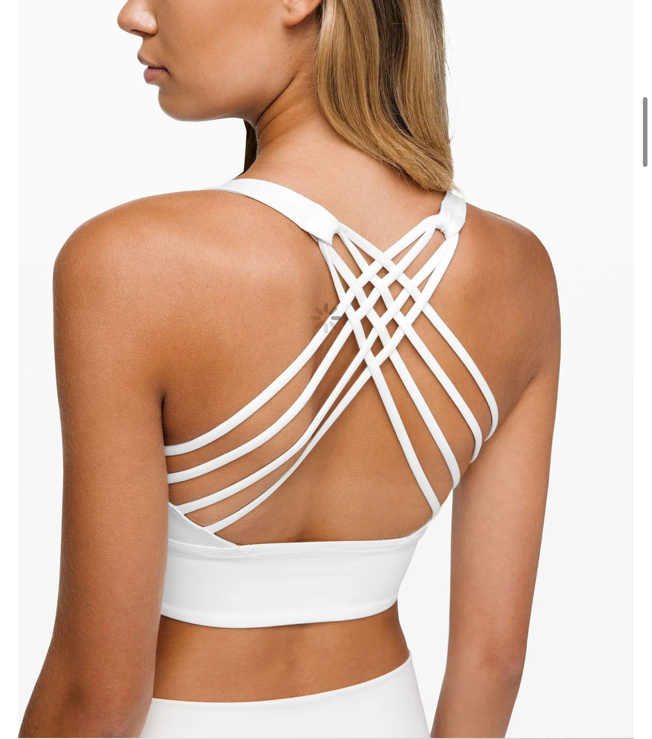 LULU*LEMON FREE TO BE BRA- BLACK