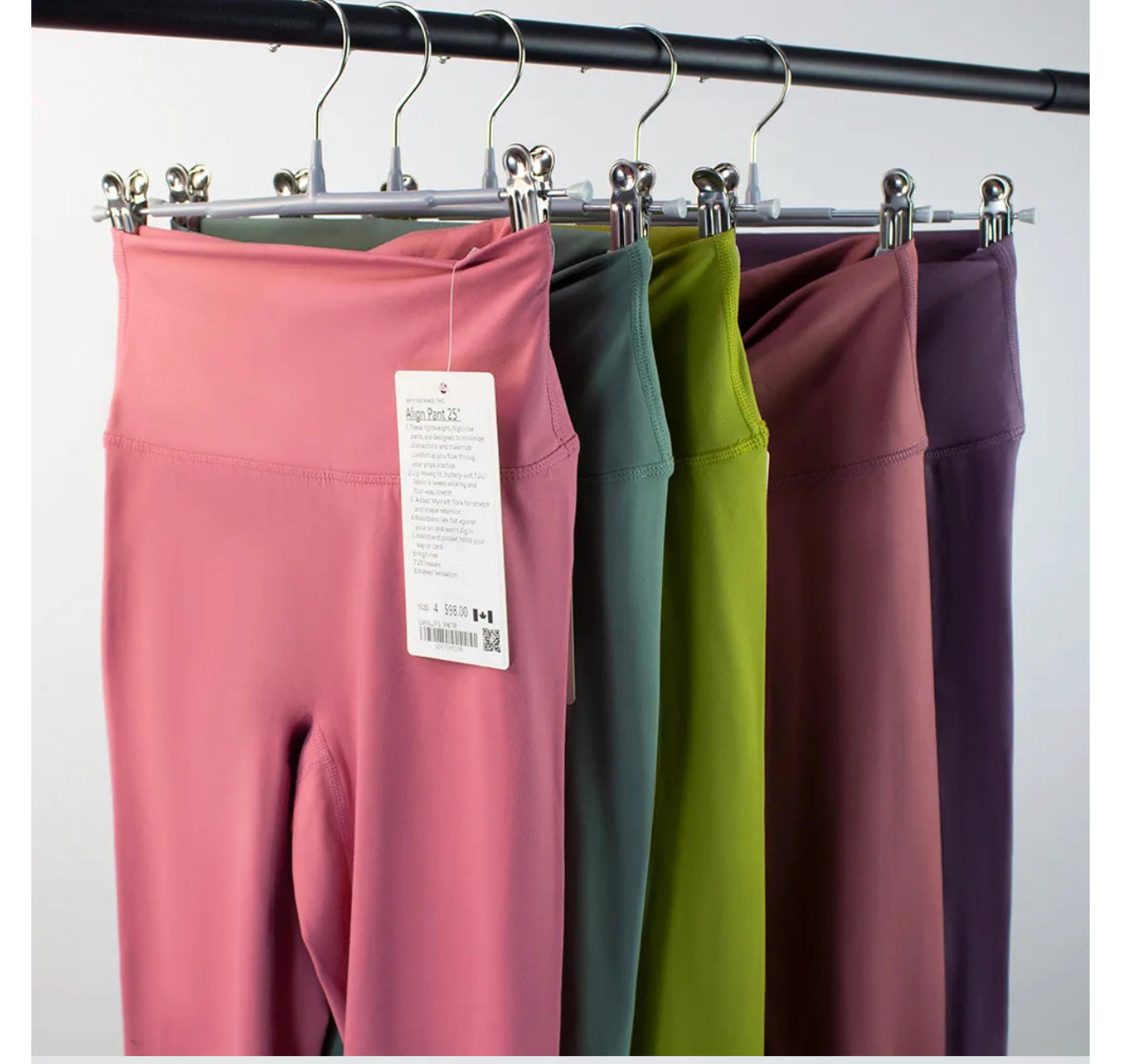 LULU*LEMON LEGGINGS 1 - SMOKE POWDER