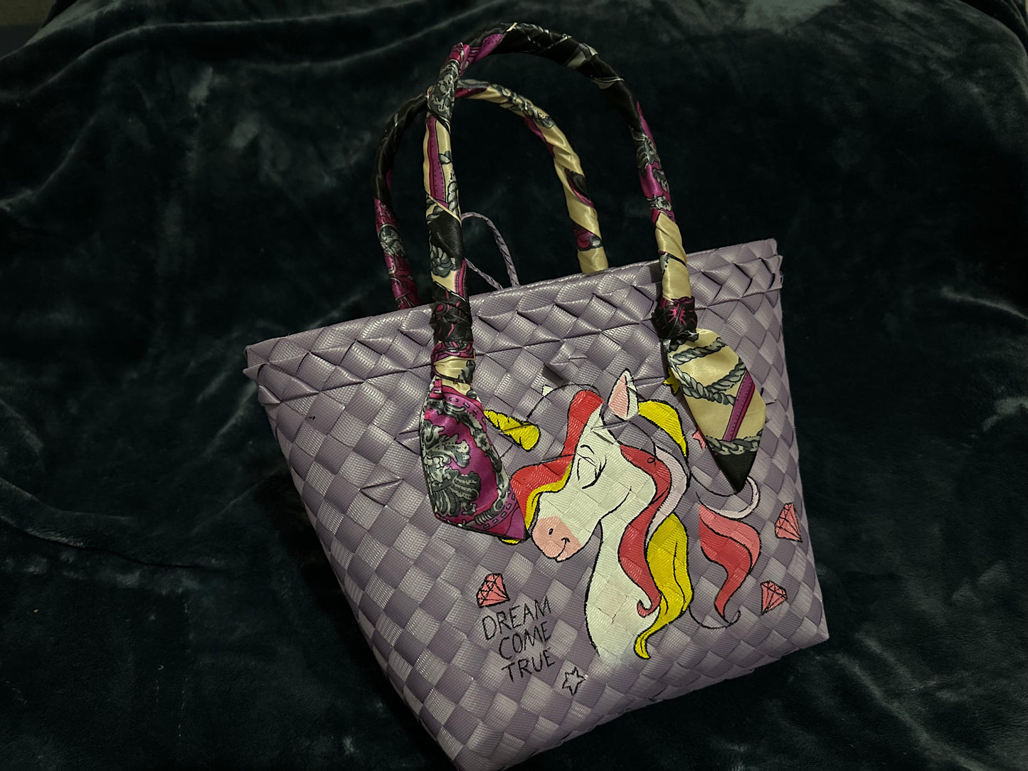 PURPLE UNICORN SMALL BAYONG