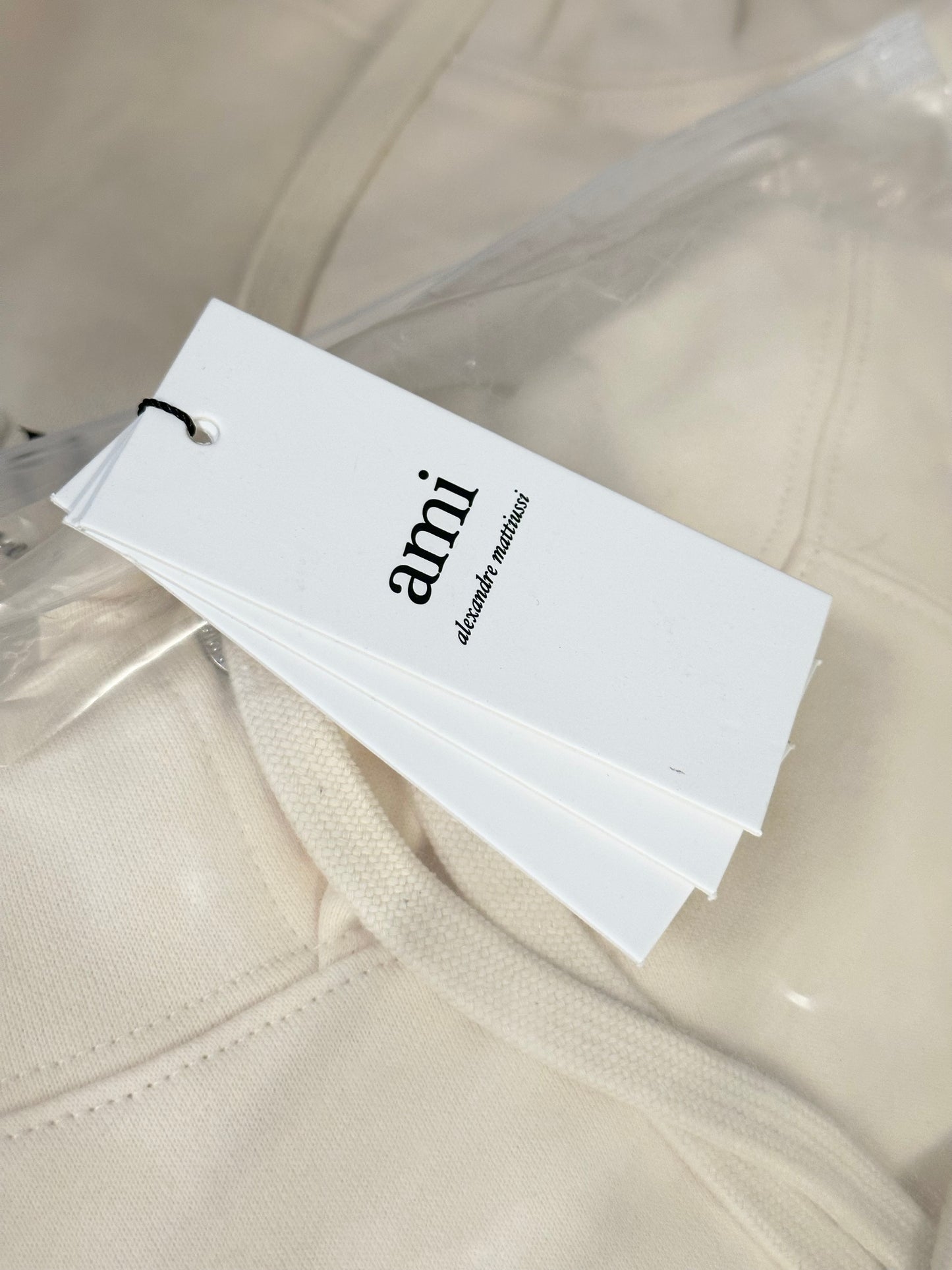 A*MI HOODIE EMBROIDERED - BROWN