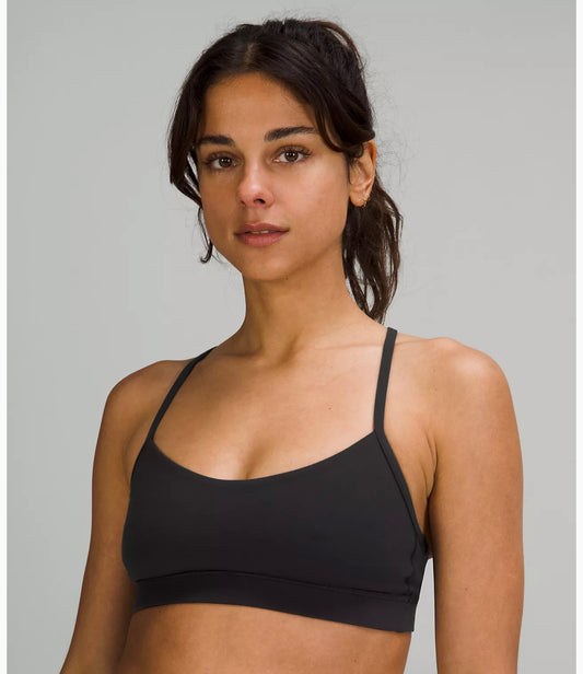 LULU*LEMON FLOW Y BRA - BLACK