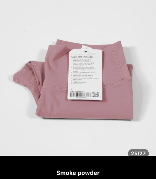 LULU*LEMON LEGGINGS 1 - SMOKE POWDER