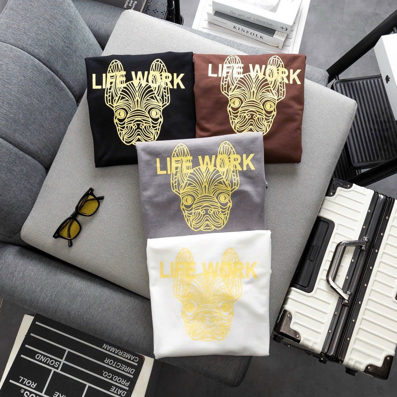 LIFE WORK SWEATER- COPY- CHOCO