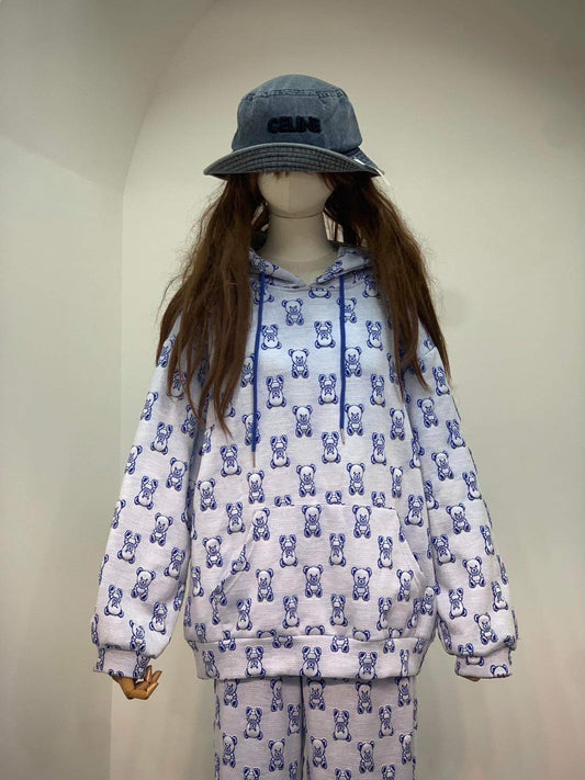 Bear Set Pants - BLUE