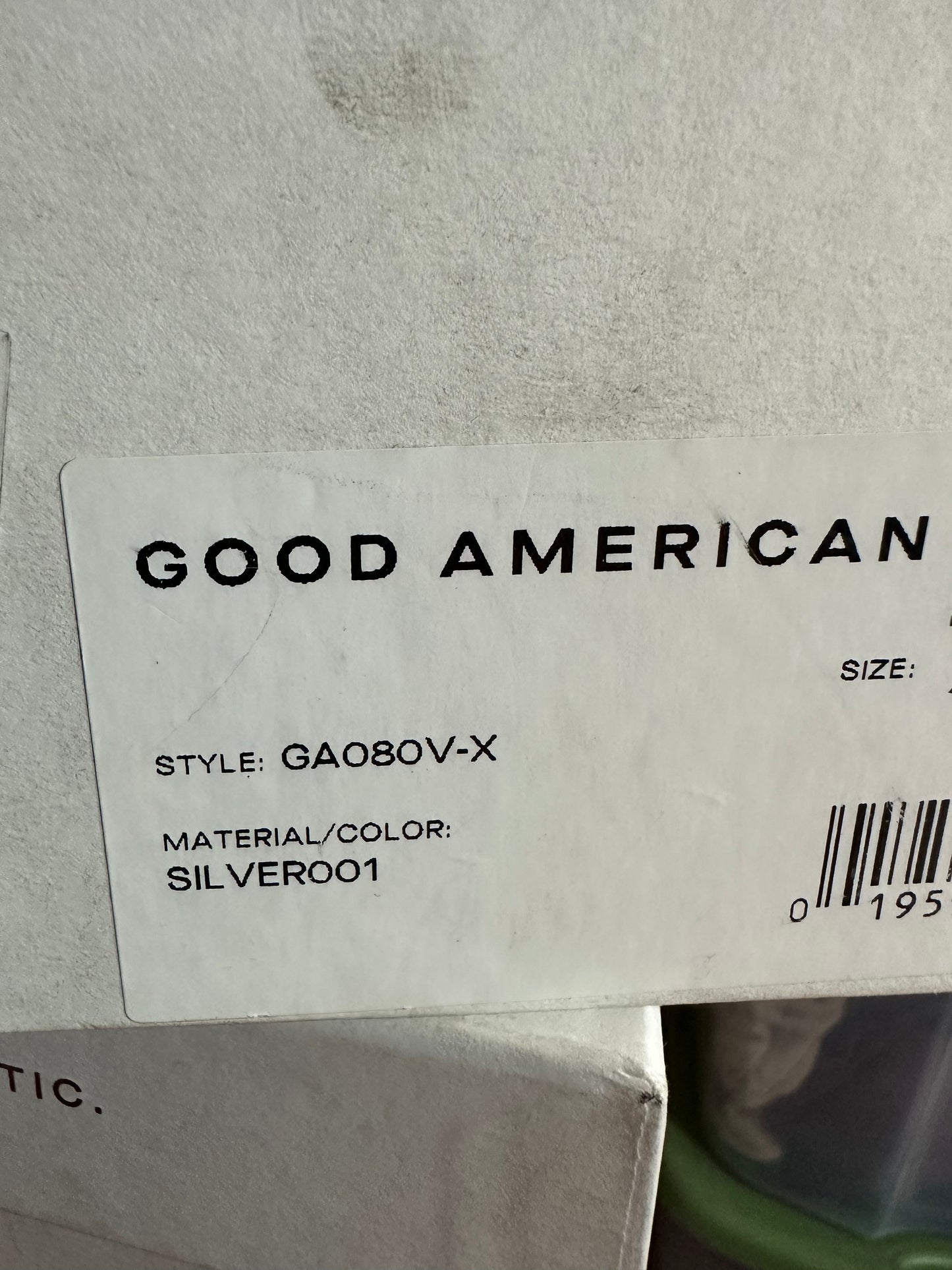 GOOD AMERICAN WOMEN’S  CINDER-F*CKING-RELLA WEDGE - CLEAR