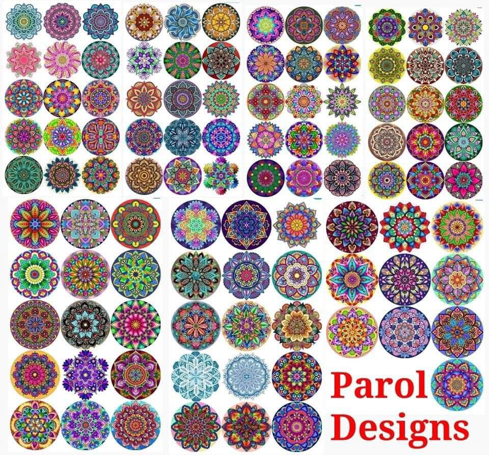 CAPIZ SHELL PAROL DESIGNS ORNAMENTS