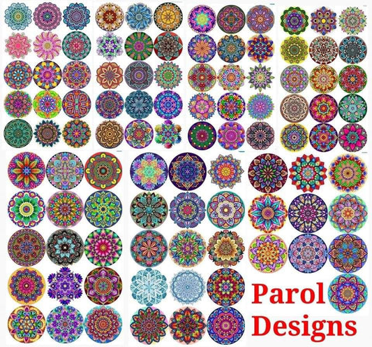 CAPIZ SHELL PAROL DESIGNS ORNAMENTS
