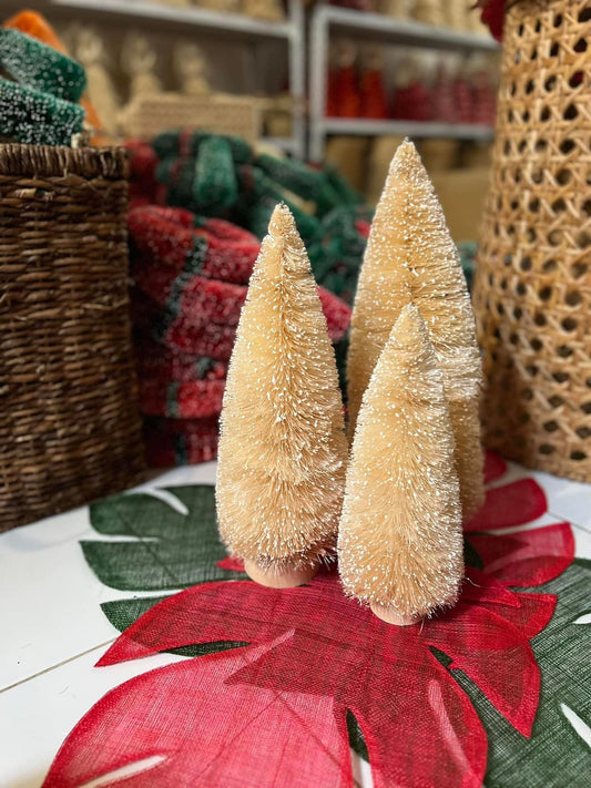 TABLE CHRISTMAS TREE SET OF 3PCS