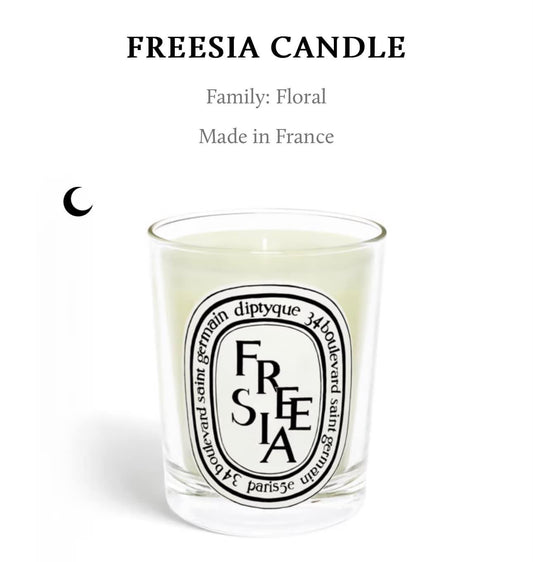 DIPTYQUE CANDLE - FREESIA