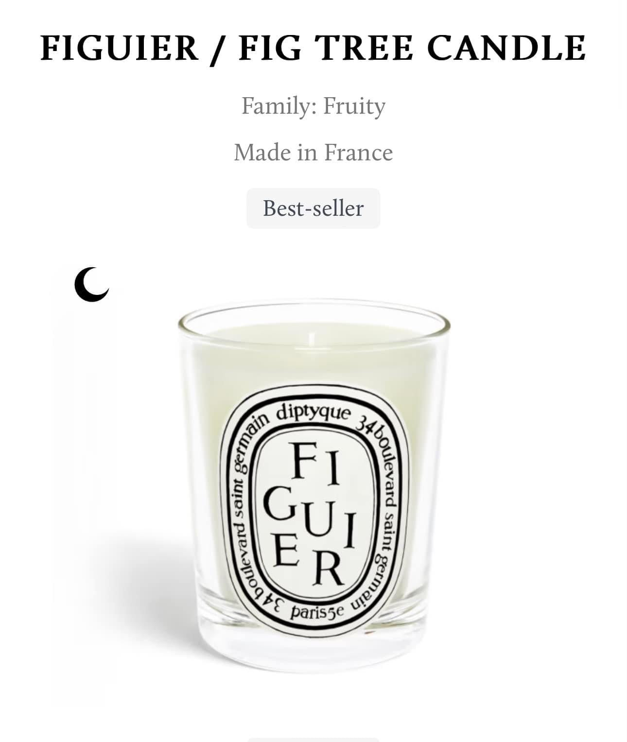 DIPTYQUE CANDLE - FIGUIER