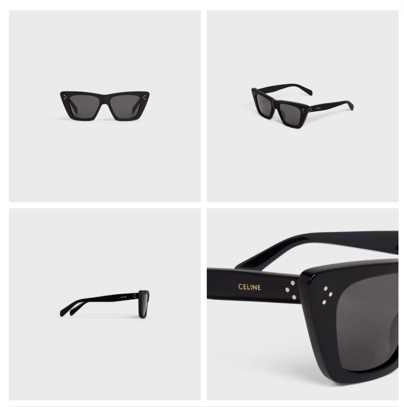 CE*LINE CAT EYE S187 BLACK